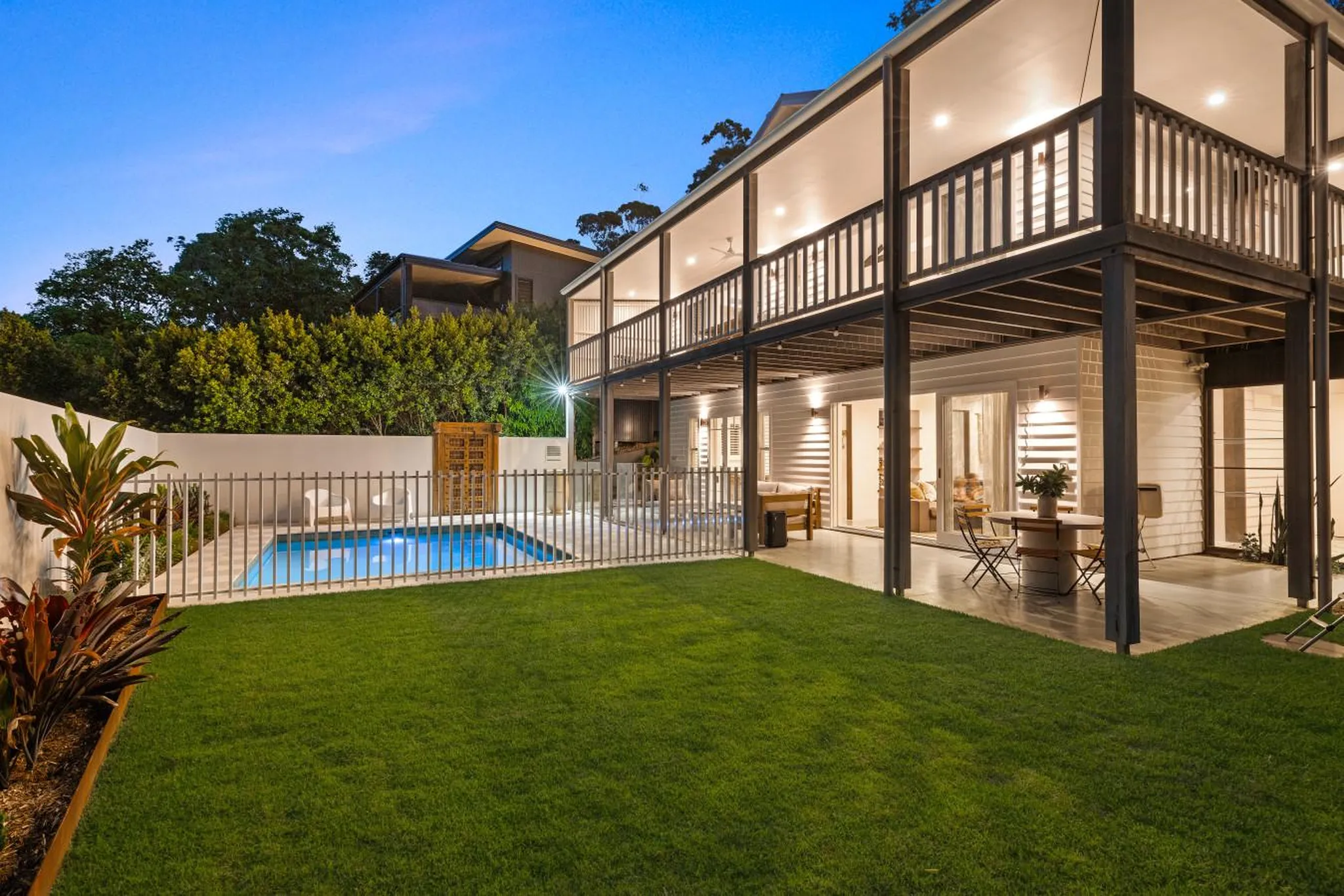 Palmcliff House | Architectural Coastal Pad | Pool & Firepit