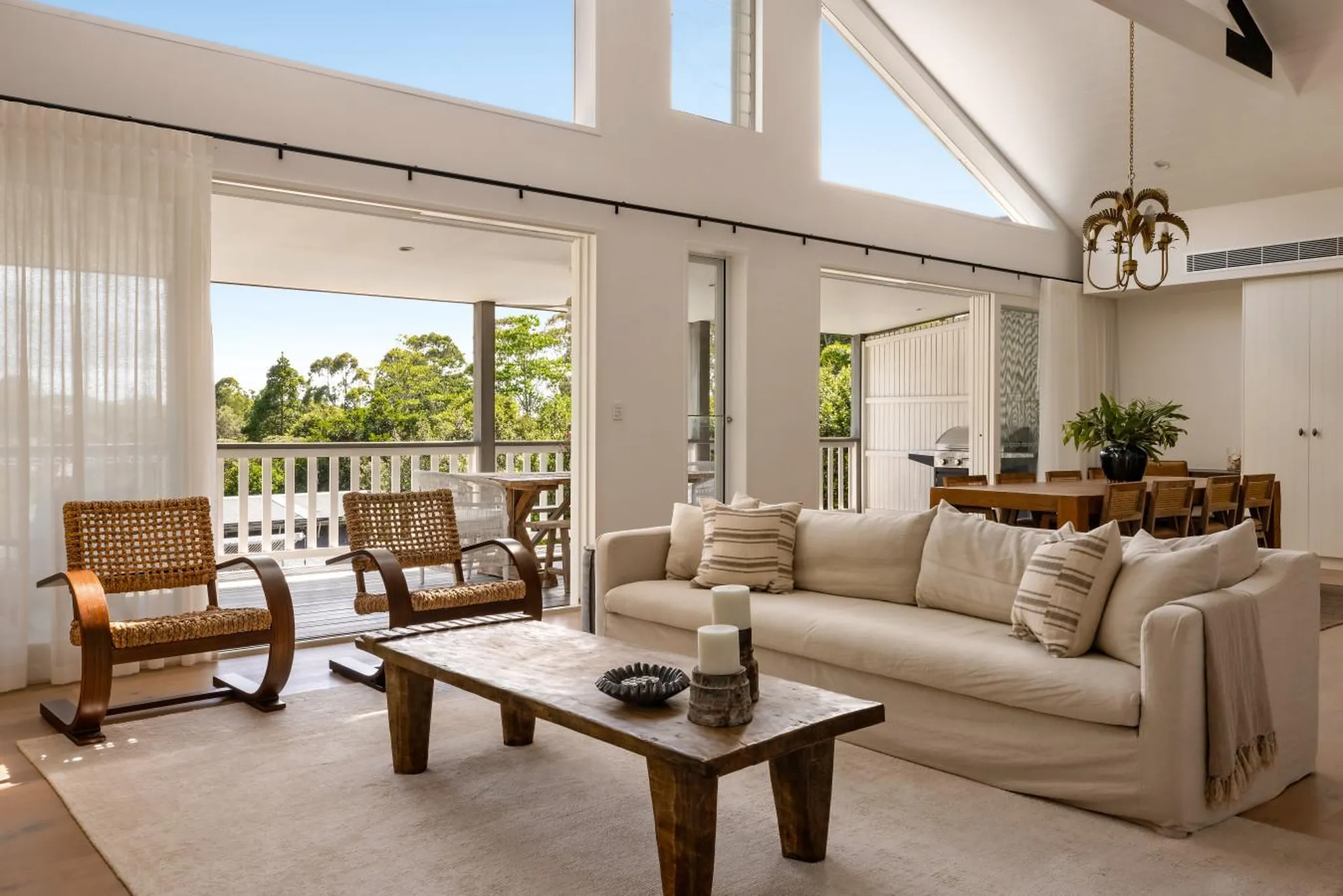 Palmcliff House | Architectural Coastal Pad | Pool & Firepit