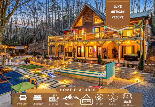 Hot Tubs+Theater+Game Room! Top 5 Rental in NC!