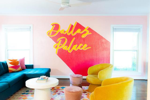 2BR-Dallas Glam Retreat, Murals, Library & Patio