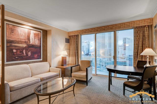 Upscale Strip View Suite | Jacuzzi & Kitchenette