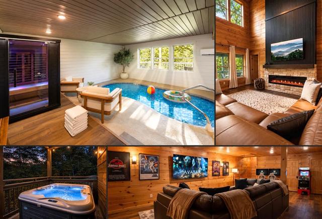 Indoor Pool • Hot Tub • Theater • Games • Views