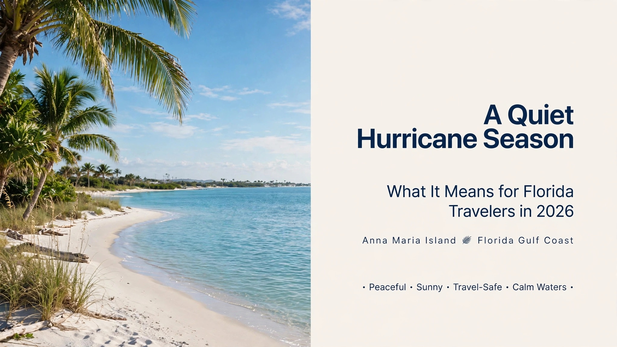 A Quiet Hurricane Season: What It Means for Florida Travelers in 2026