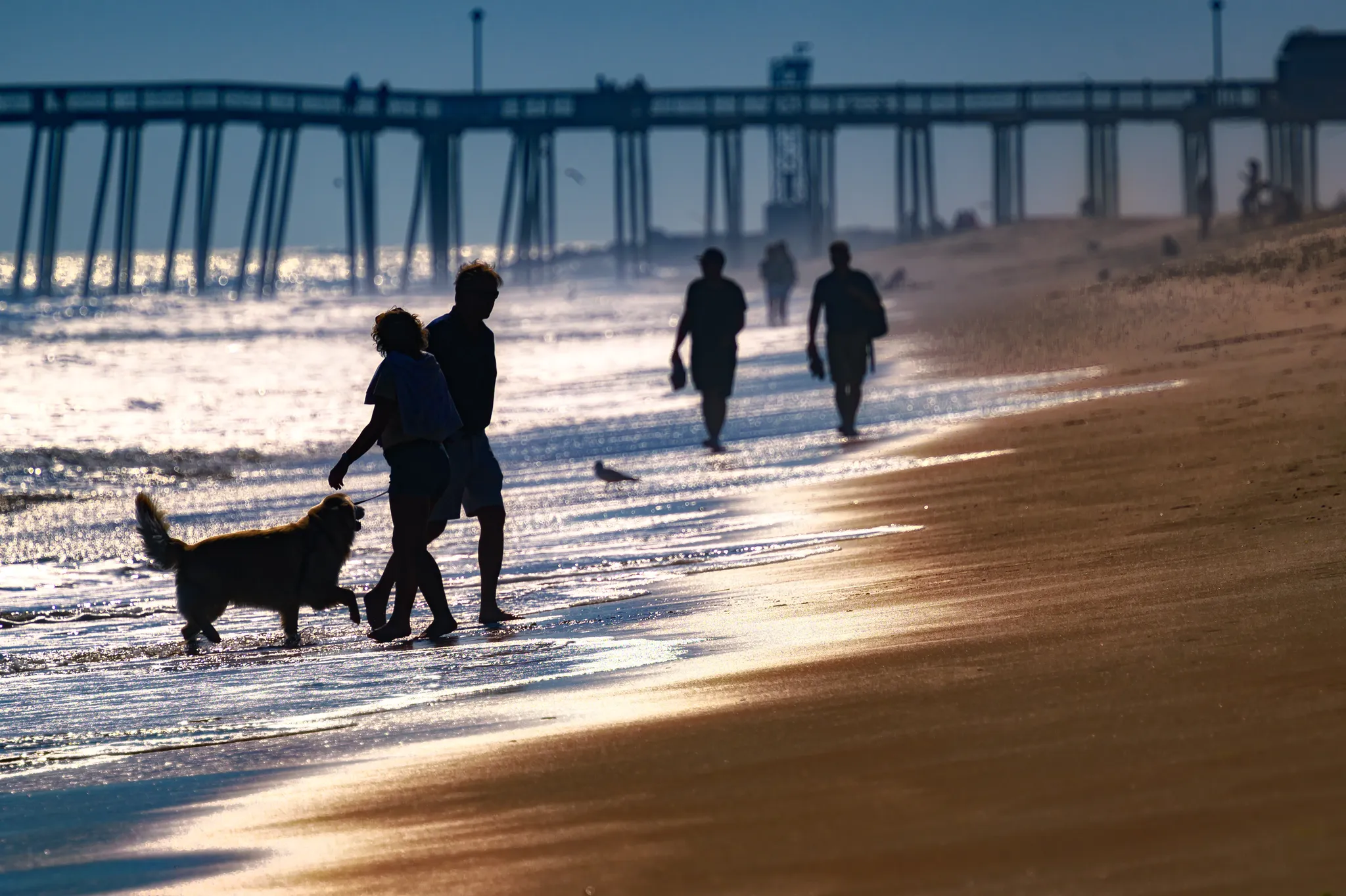 Ocean City, Maryland beach and boardwalk