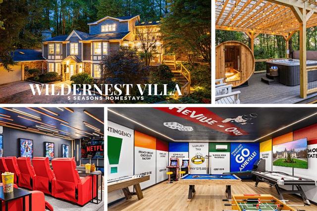 Lux Nature Villa |Hot Tub + Theater + Games + Spa!