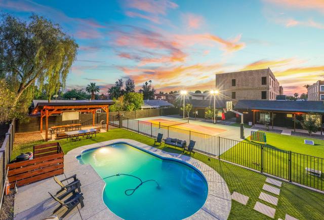 Shared fun Pickleball, Theater & Pool | DT Phoenix