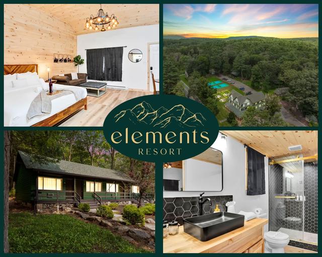 Pocono Modern Vaulted Pine | Firepits | Pickleball