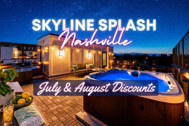 Rooftop Hot Tub & Skyline Views near Broadway