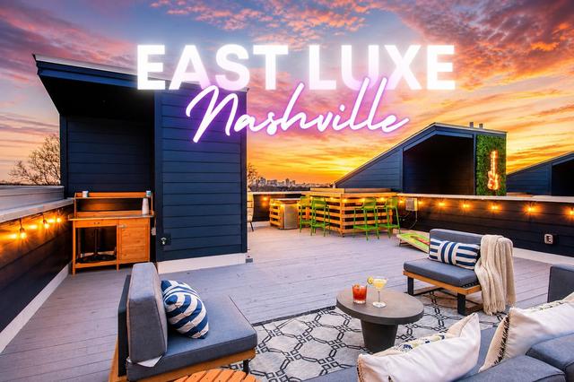 Rooftop Deck & Game Room, Ping Pong in Nashville