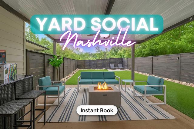 Rooftop & Large Backyard, Near Downtown Nashville