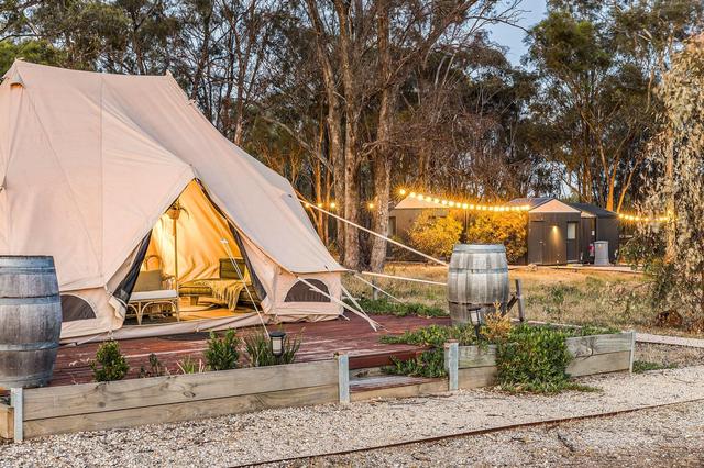 Gum tree Glamping I Bell Tent I Solterra & Vine