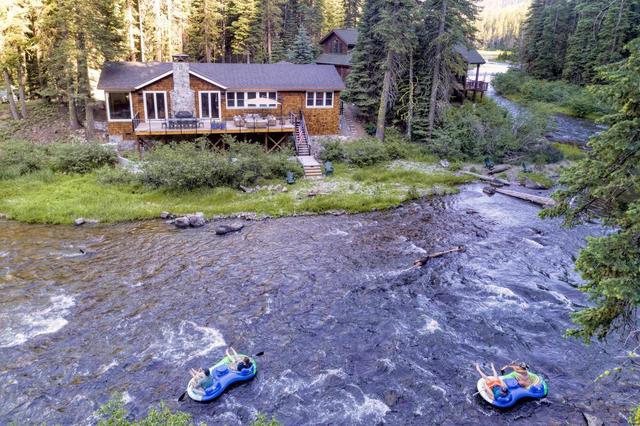 Truckee Riverfront Retreat with Private Beach Near Palisades Tahoe