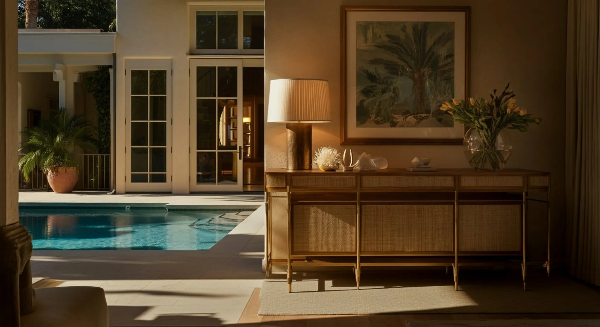 Intimate close-up still life that reinforces the section theme "Built on Trust, Not Transactions", warm window light, shallow depth-of-field, no people. Geographic setting: Cross-market US luxury: Wes