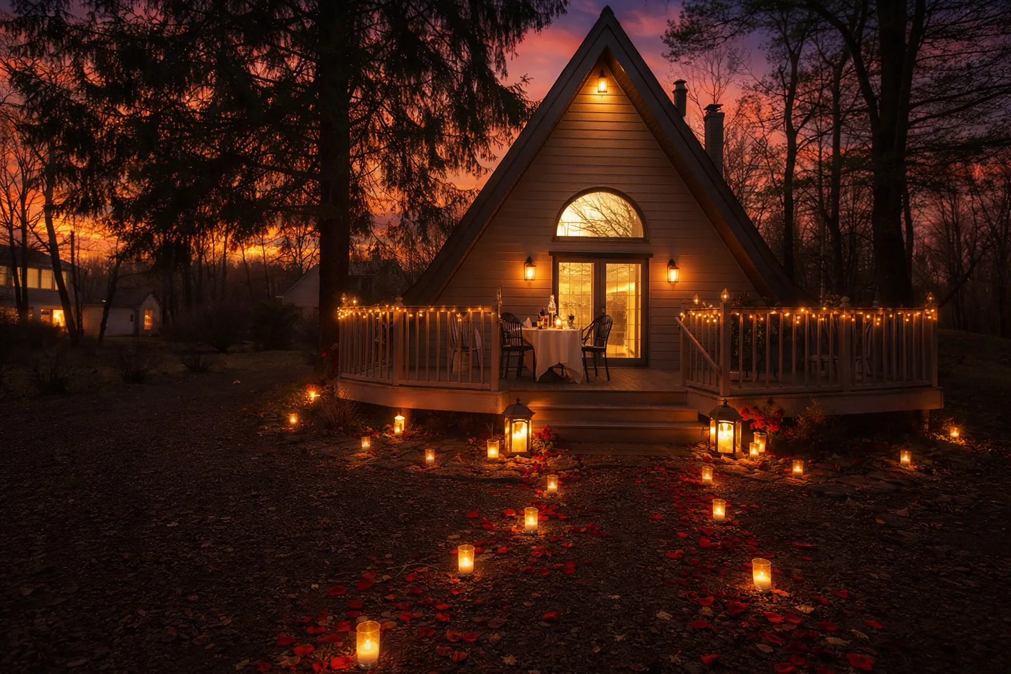 Romantic Poconos Cabin Getaways for Valentine's Day 2026
