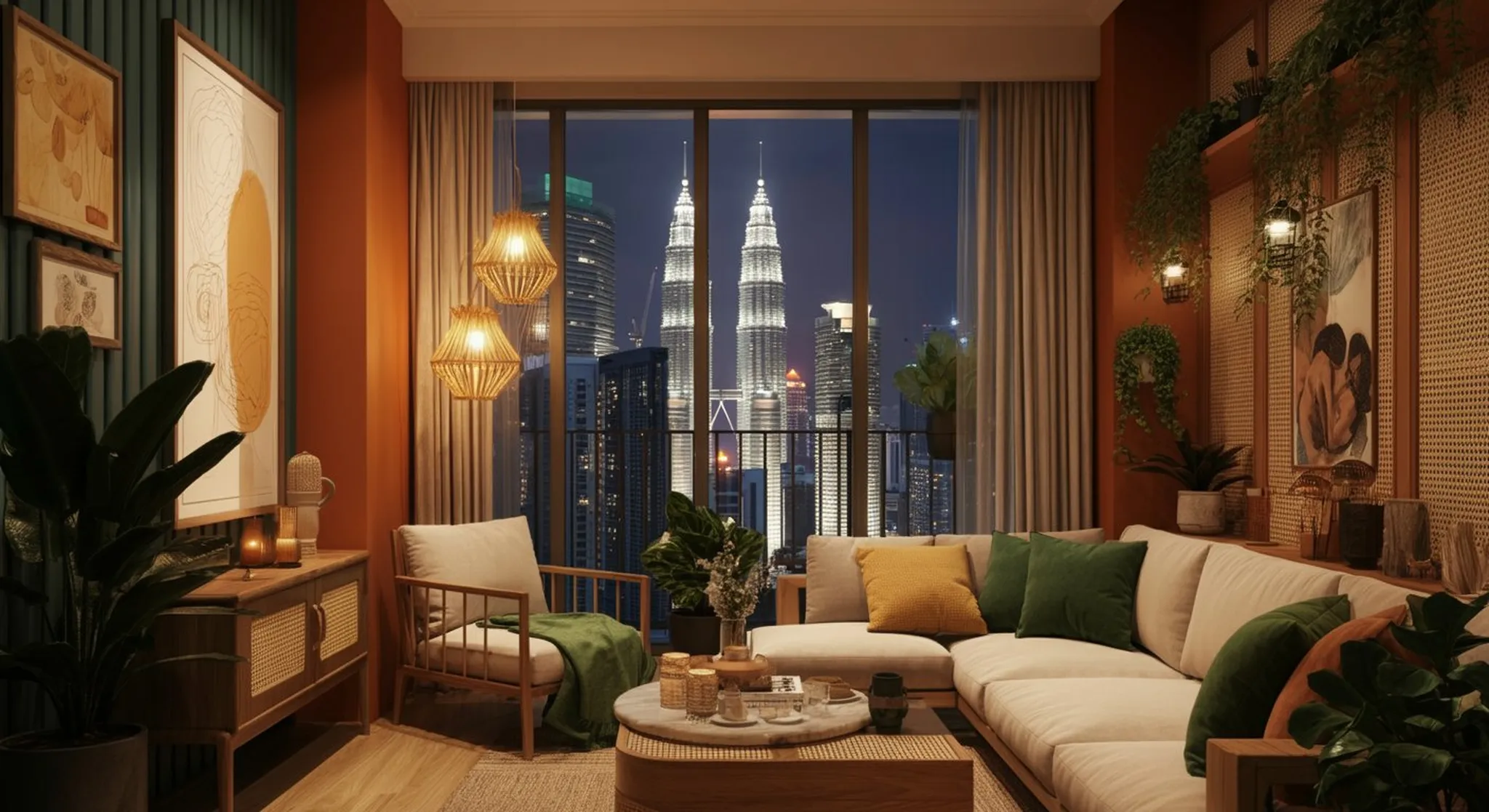Atmospheric architectural backdrop suitable for an overlay text headline — exterior or wide interior context, late-day soft light, no people, no signs, no transactional or real-estate imagery. Editori