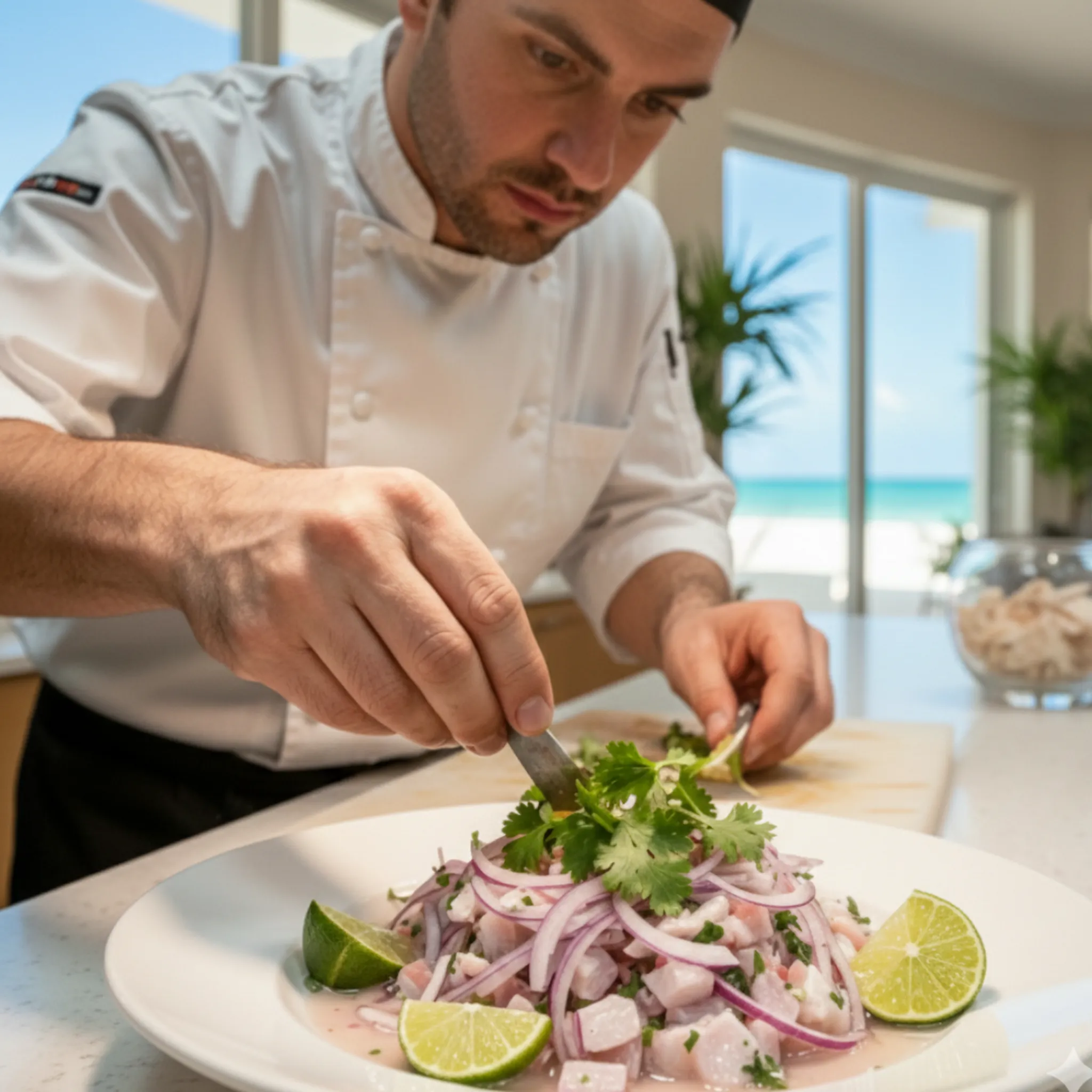 Private chef cooking experience in Riviera Maya villas